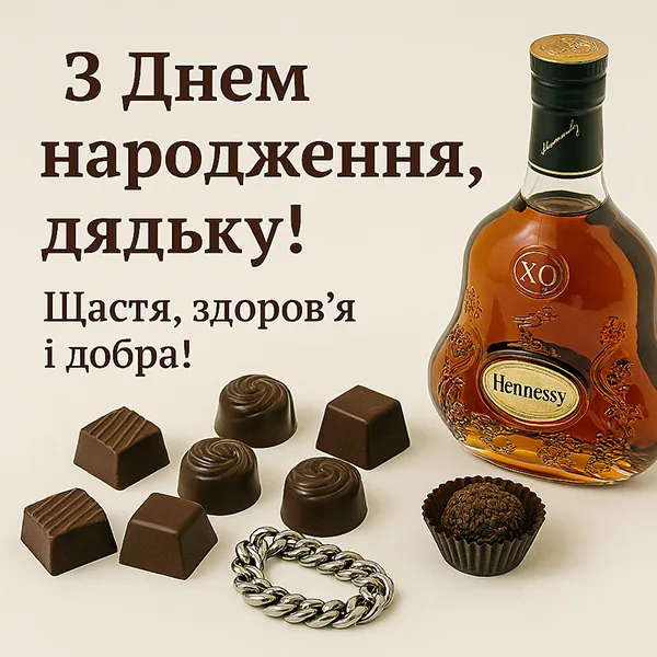 Привітання з Днем Народження дядьку №38