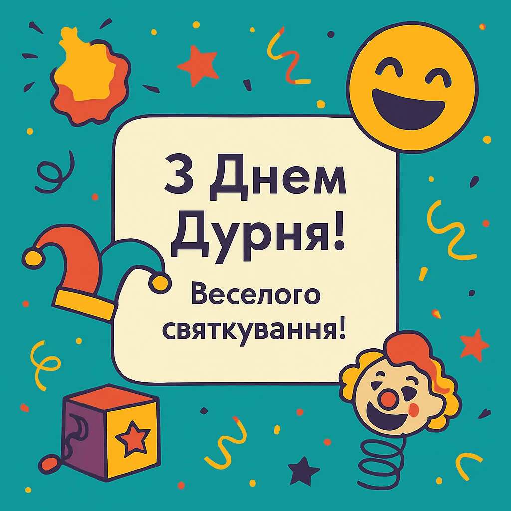 Привітання з 1 Квітня №31