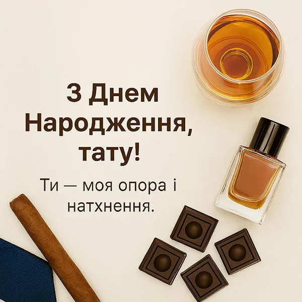Привітання з Днем Батька №30